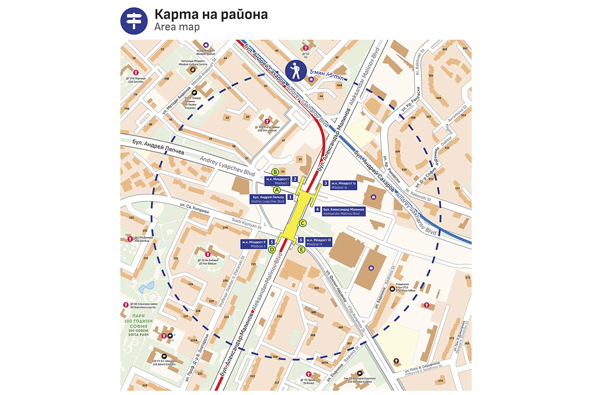 MS 14 Area map